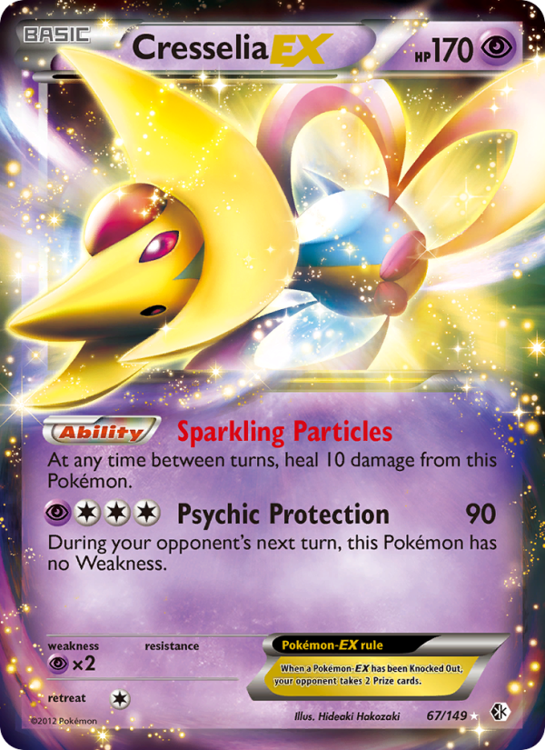 Cresselia-EX - Pokémon TCG Card