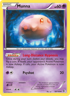 Munna - pokemon TCG Card