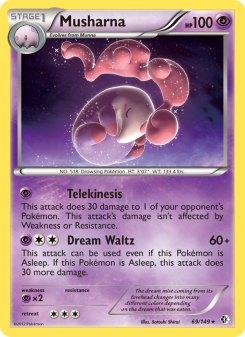 Musharna - pokemon TCG Card