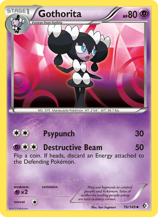 Gothorita - Pokémon TCG Card