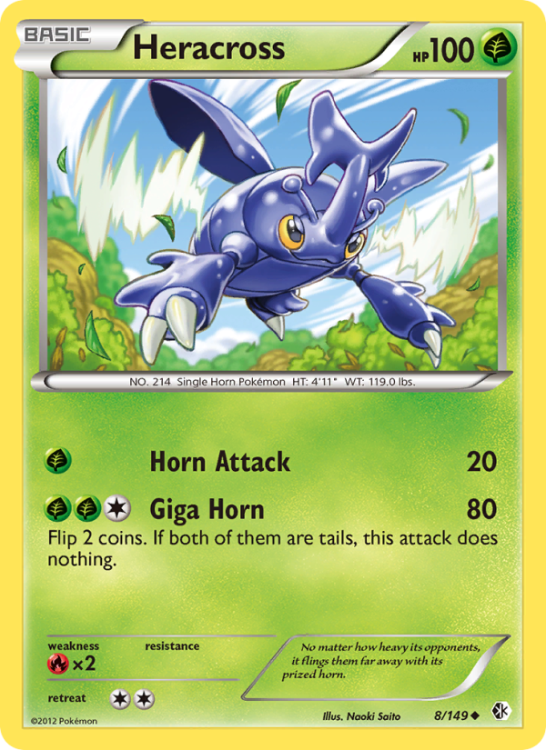 Heracross - Pokémon TCG Card