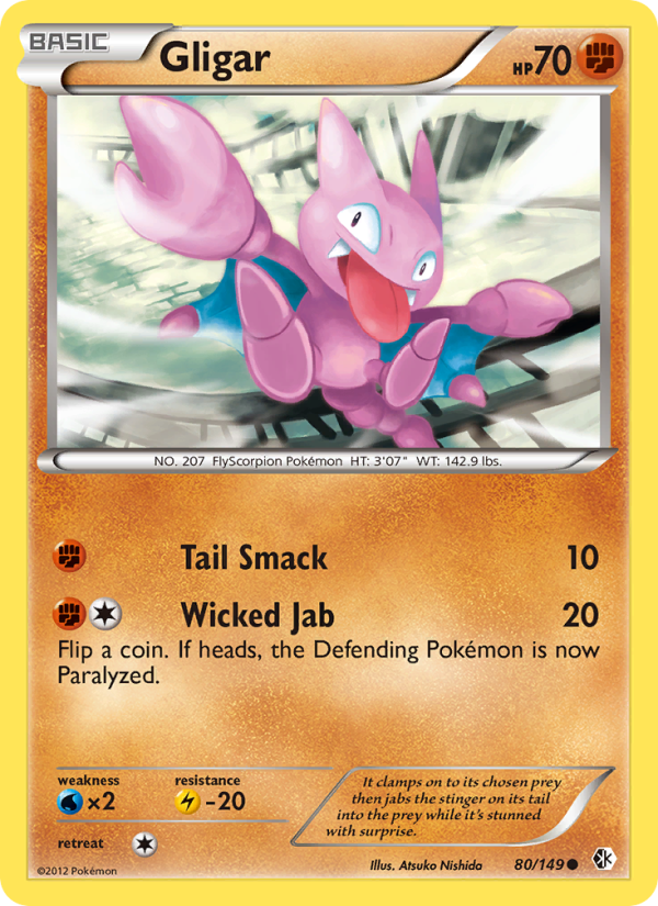 Gligar - Pokémon TCG Card