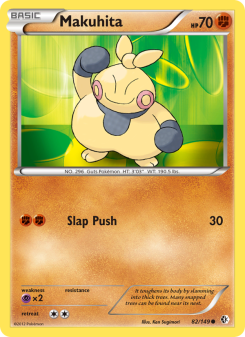 Makuhita - pokemon TCG Card