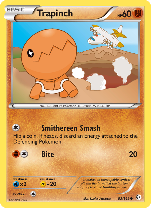 Trapinch - Pokémon TCG Card