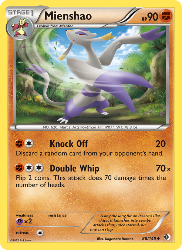 Mienshao - Pokémon TCG Card