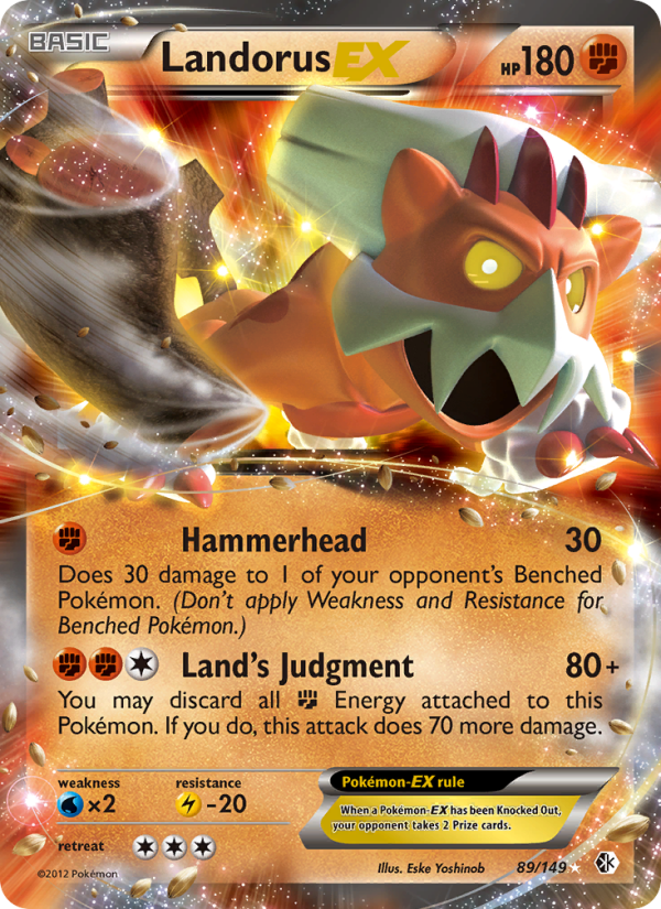 Landorus-EX - Pokémon TCG Card