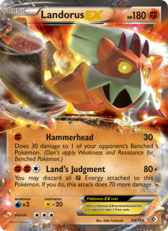 Landorus-EX - pokemon TCG Card