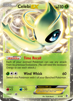 Celebi-EX - pokemon TCG Card