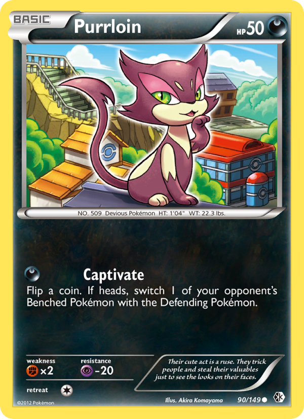 Purrloin - Pokémon TCG Card
