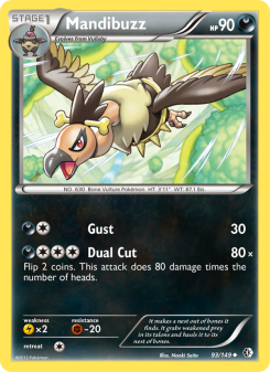 Mandibuzz - pokemon TCG Card