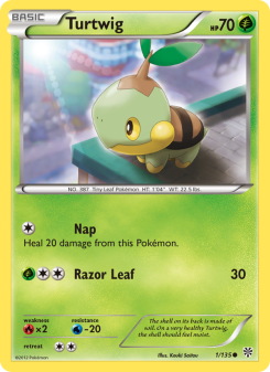 Turtwig - pokemon TCG Card