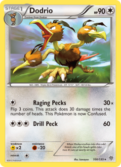 Dodrio - pokemon TCG Card