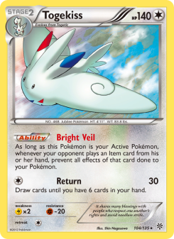 Togekiss - pokemon TCG Card