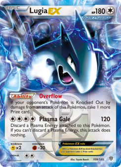 Lugia-EX - pokemon TCG Card
