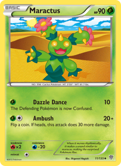 Maractus - pokemon TCG Card