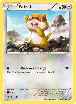 Patrat - pokemon TCG Card