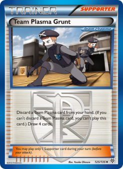 Team Plasma Grunt - pokemon TCG Card