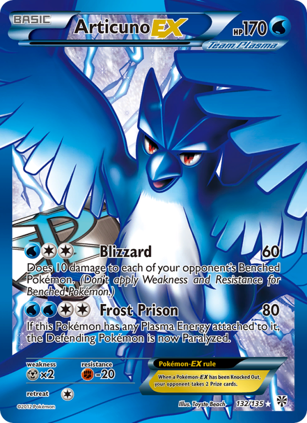 Articuno-EX - Pokémon TCG Card