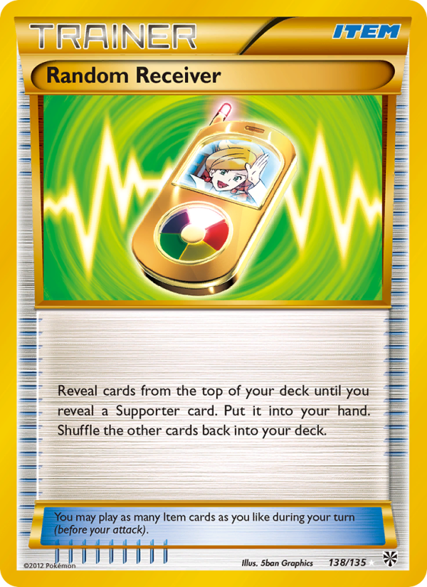 Random Receiver - Pokémon TCG Card