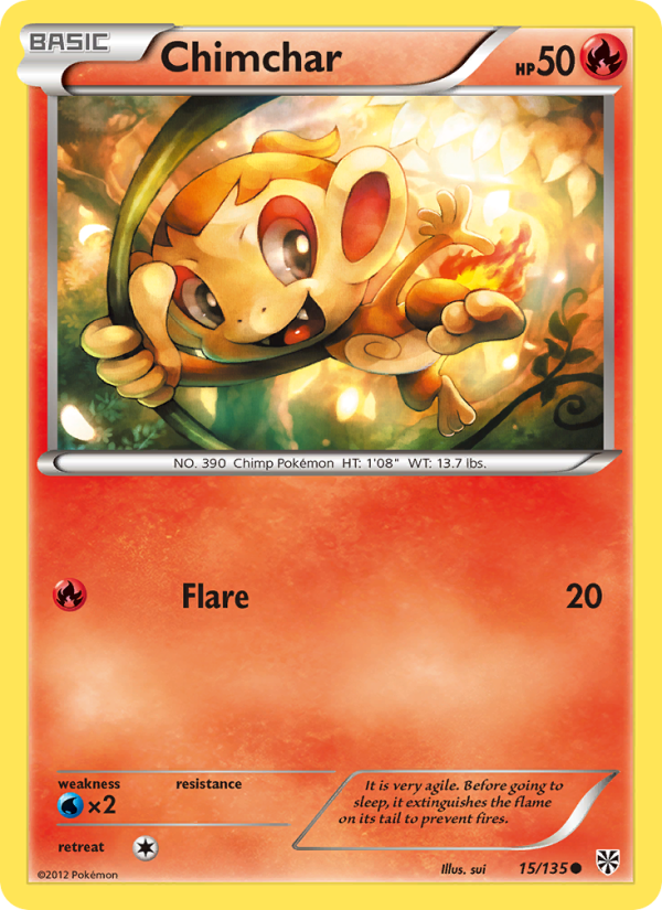 Chimchar - Pokémon TCG Card