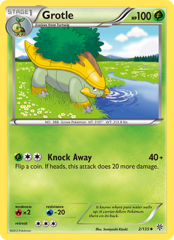 Grotle - Pokémon TCG Card