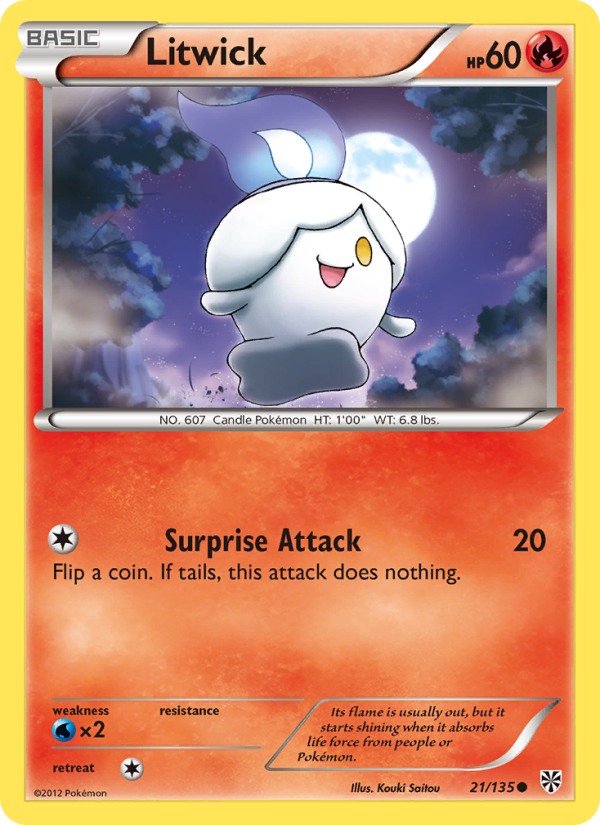 Litwick - Pokémon TCG Card