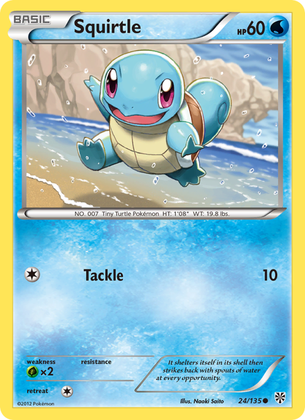 Squirtle - Pokémon TCG Card