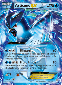 Articuno-EX - pokemon TCG Card