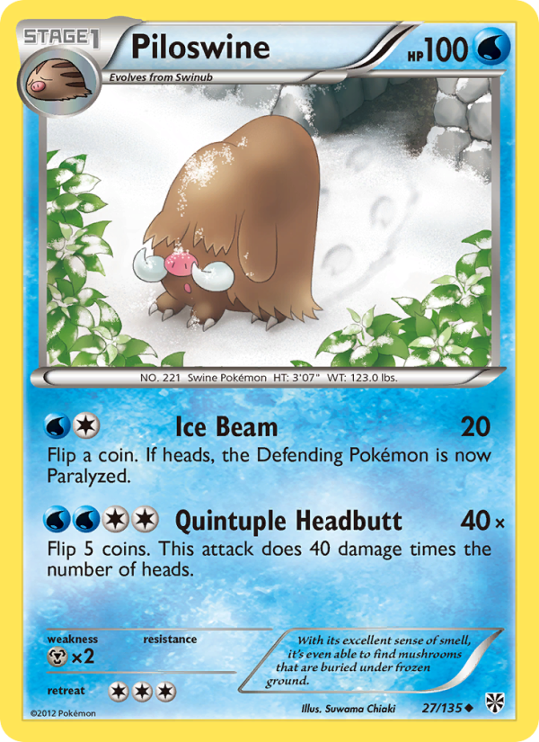 Piloswine - Pokémon TCG Card