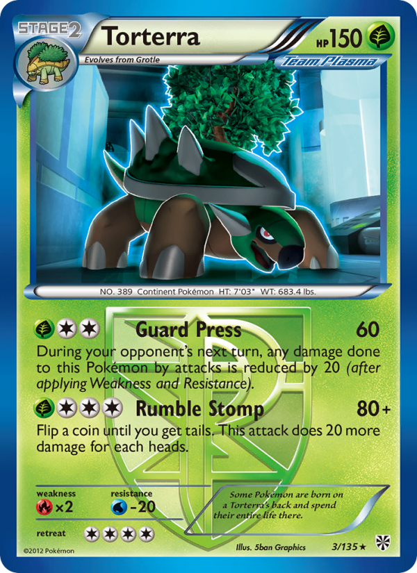 Torterra - Pokémon TCG Card