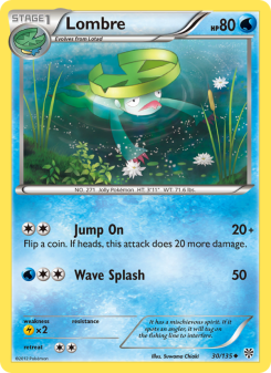 Lombre - pokemon TCG Card