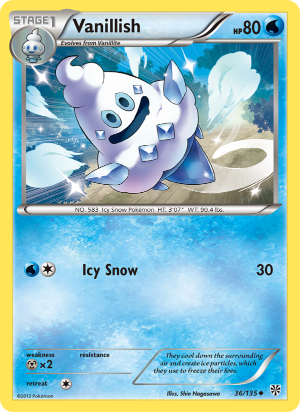 Vanillish - Pokémon TCG Card