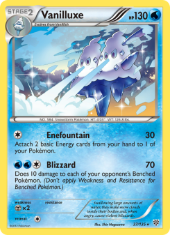 Vanilluxe - pokemon TCG Card
