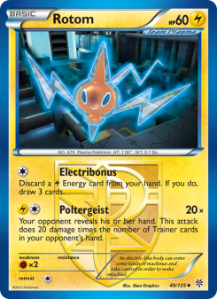 Rotom - pokemon TCG Card