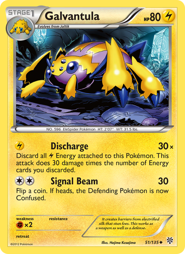 Galvantula - Pokémon TCG Card