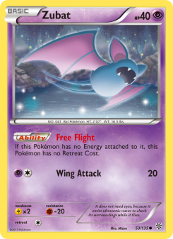 Zubat - pokemon TCG Card