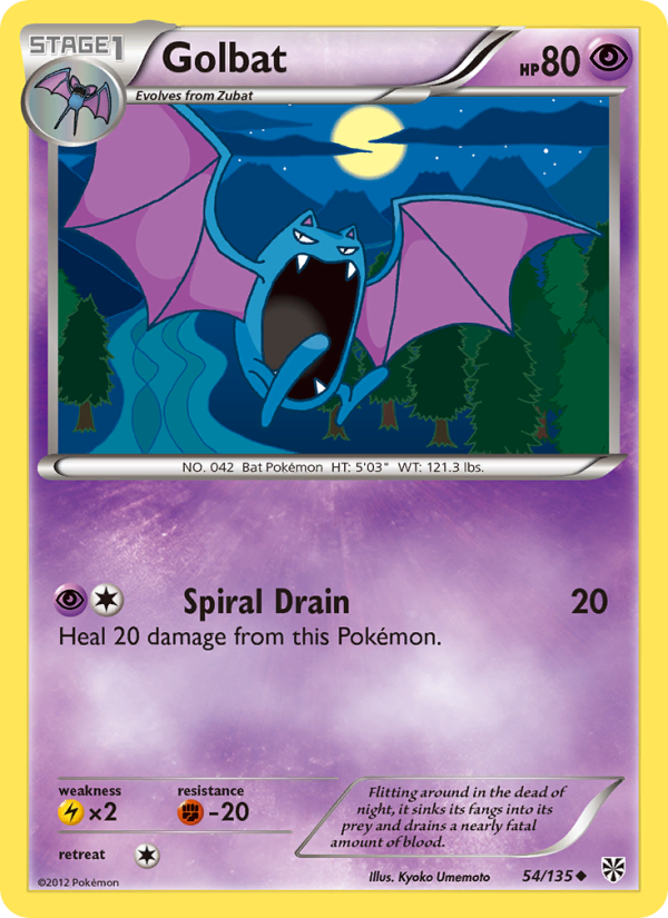 Golbat - Pokémon TCG Card