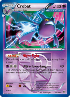 Crobat - pokemon TCG Card