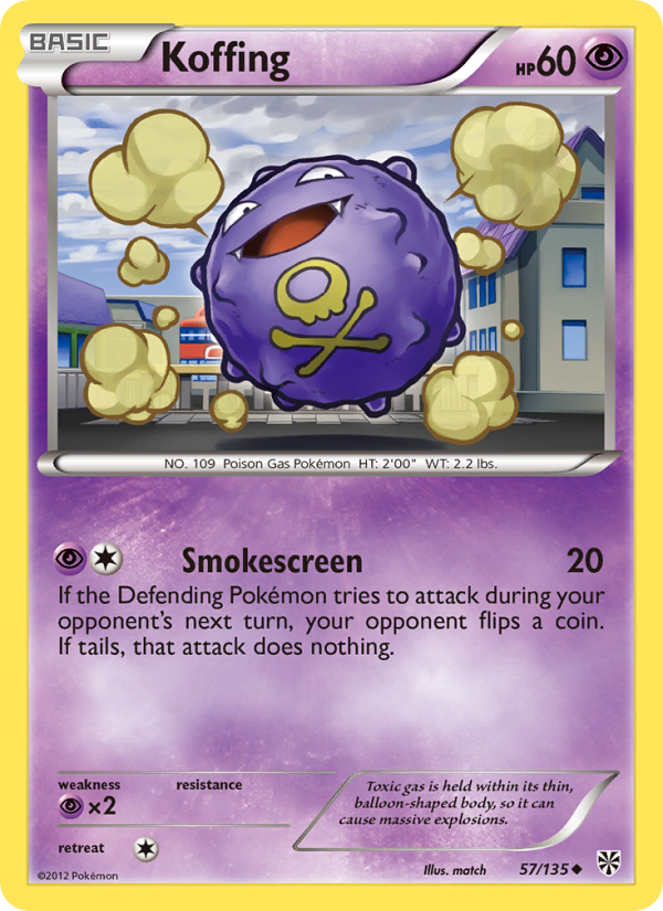 Koffing - Pokémon TCG Card