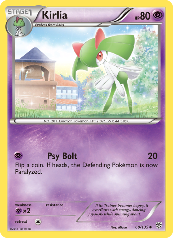 Kirlia - Pokémon TCG Card