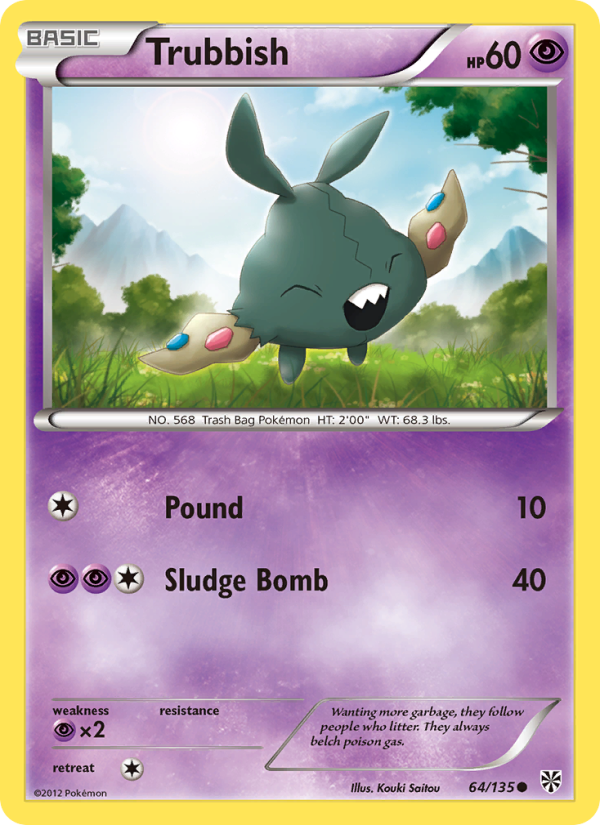 Trubbish - Pokémon TCG Card