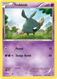 Trubbish - pokemon TCG Card