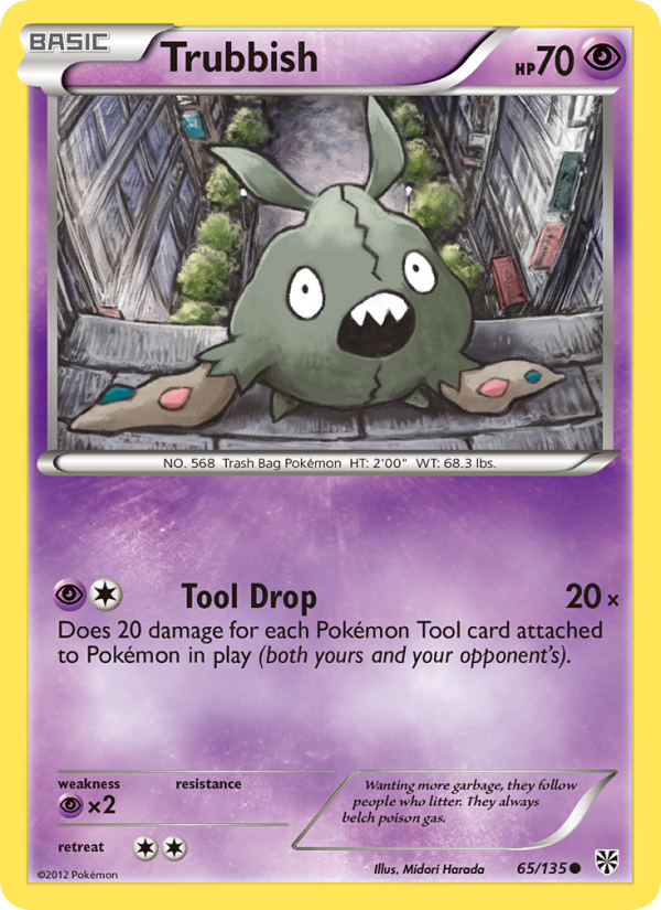 Trubbish - Pokémon TCG Card