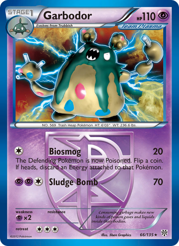 Garbodor - Pokémon TCG Card