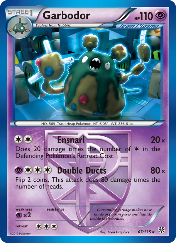 Garbodor - Pokémon TCG Card