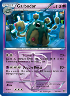 Garbodor - pokemon TCG Card