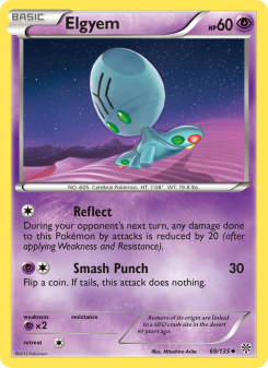 Elgyem - pokemon TCG Card