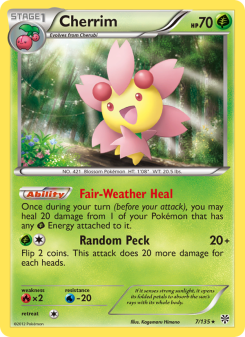 Cherrim - pokemon TCG Card