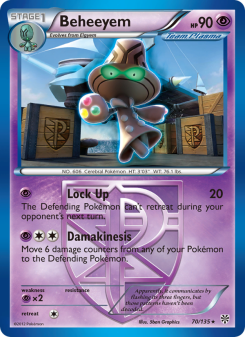 Beheeyem - pokemon TCG Card
