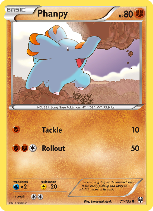 Phanpy - Pokémon TCG Card